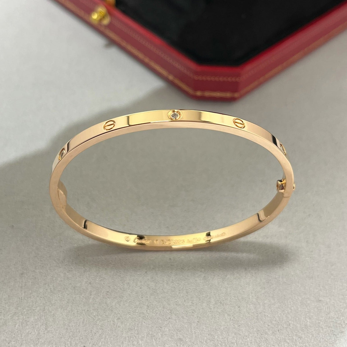 [Limara] LOVE BRACELET 3.65MM 6 DIAMONDS