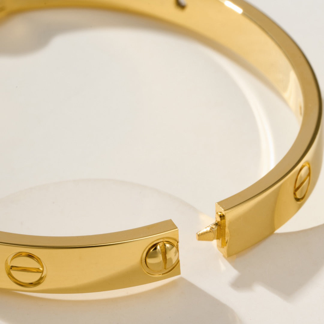 [Limara] LOVE Classic & JUSTE Diamond Bracelet Stack Set