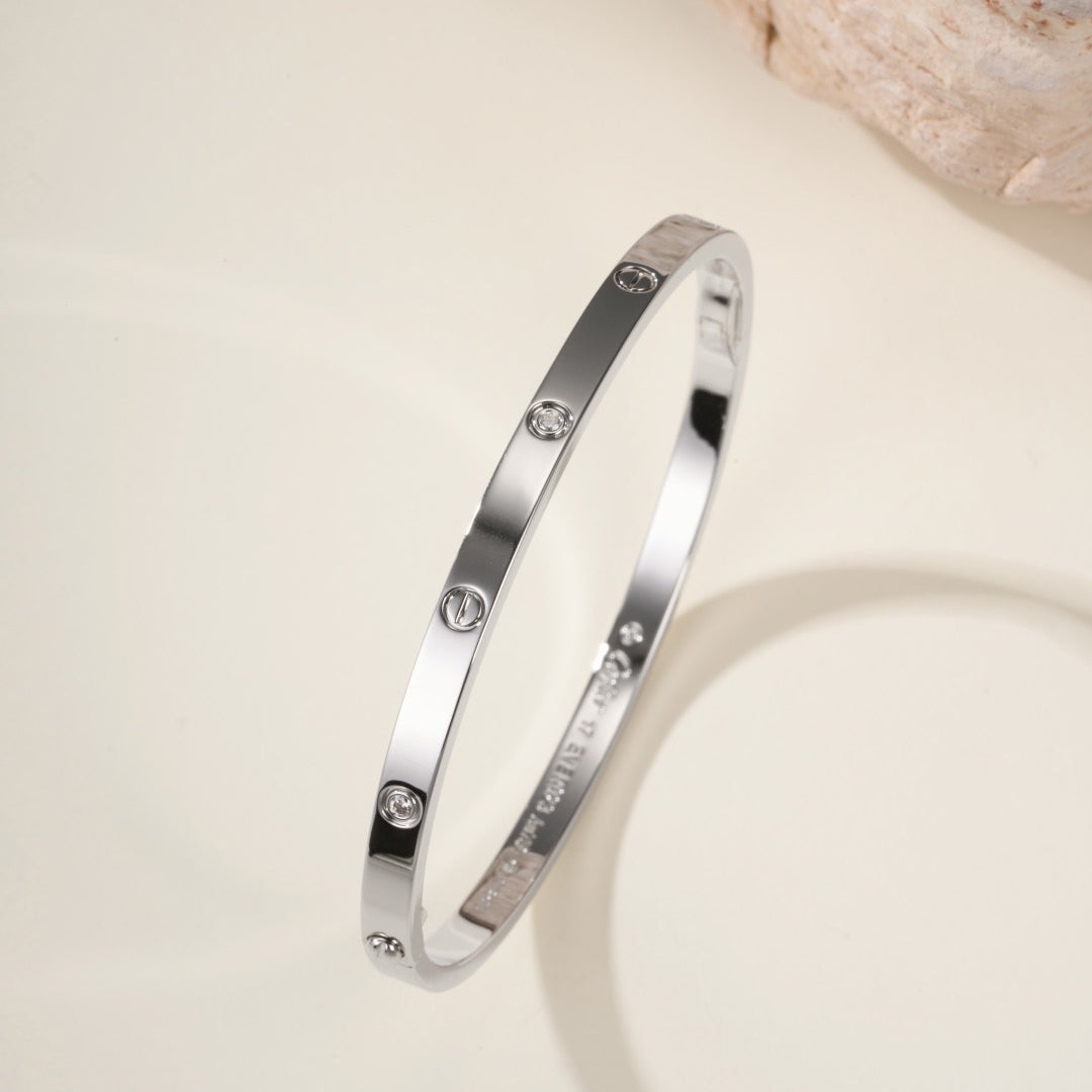[Limara] LOVE BRACELET 3.65MM 6 DIAMONDS