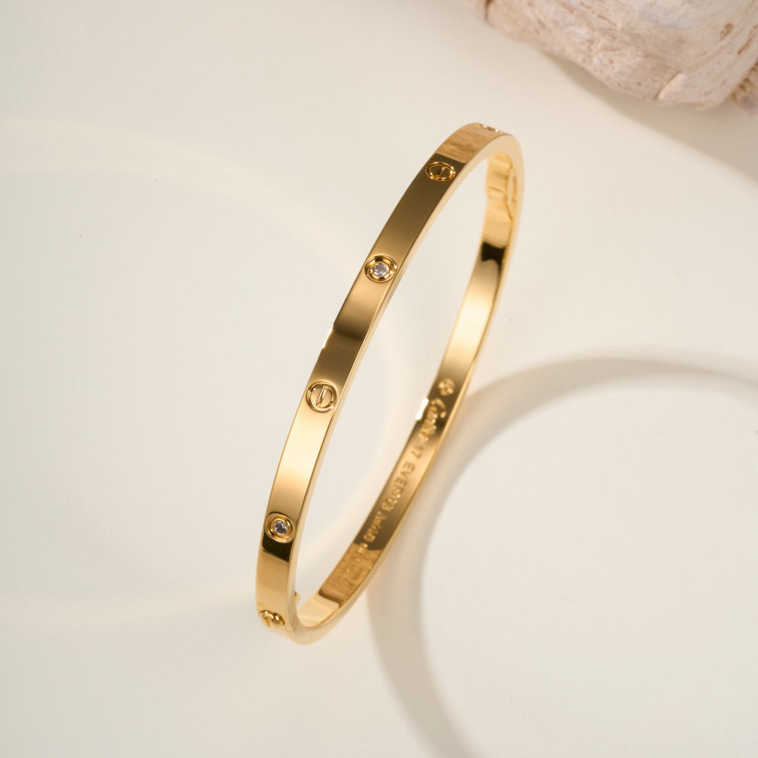 [Limara] LOVE BRACELET 3.65MM 6 DIAMONDS