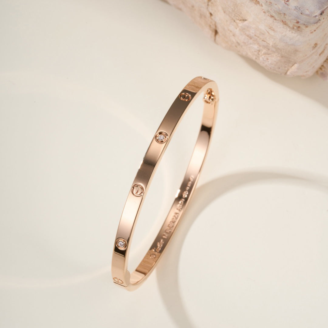 [Limara] LOVE BRACELET 3.65MM 6 DIAMONDS
