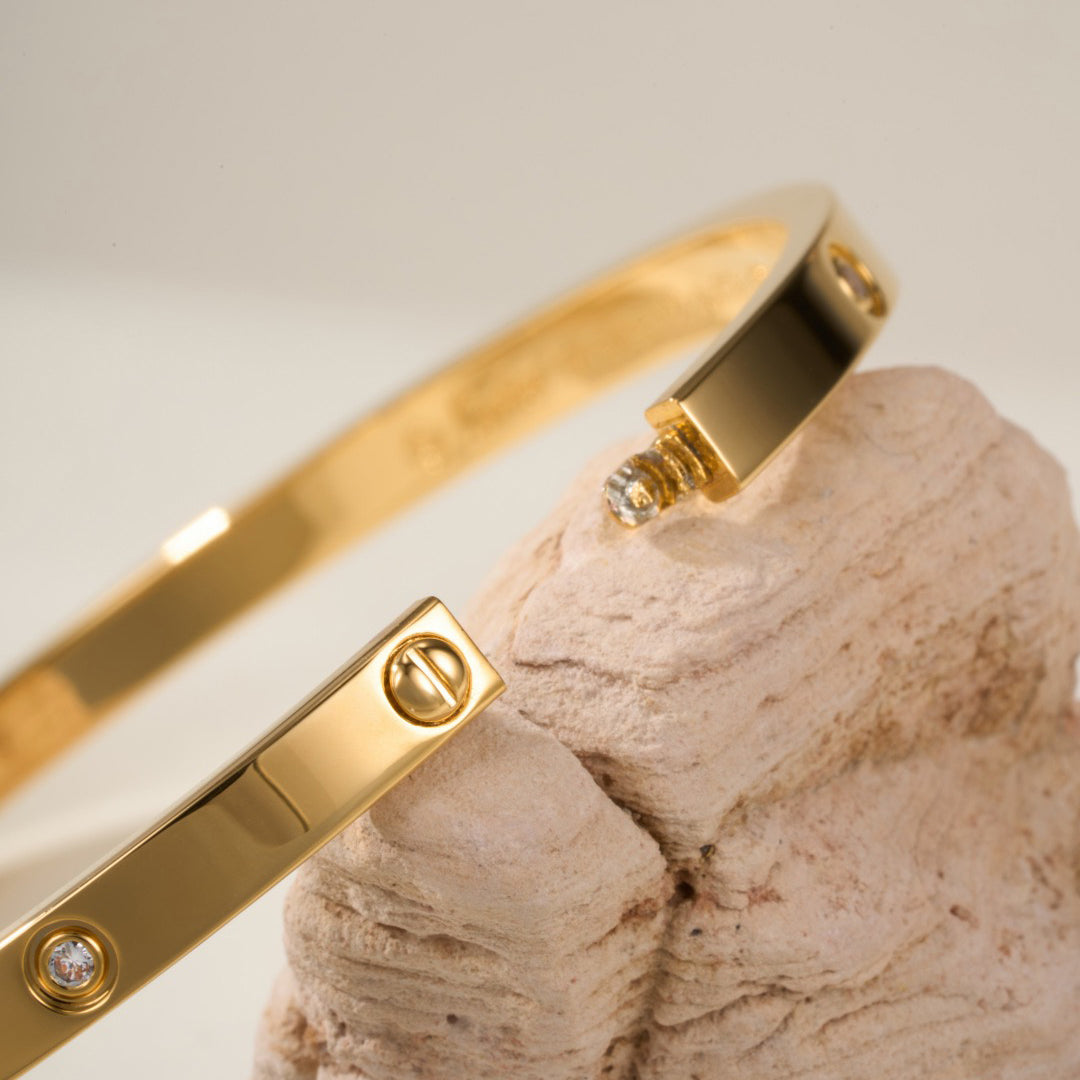 [Limara] LOVE BRACELET 3.65MM 6 DIAMONDS