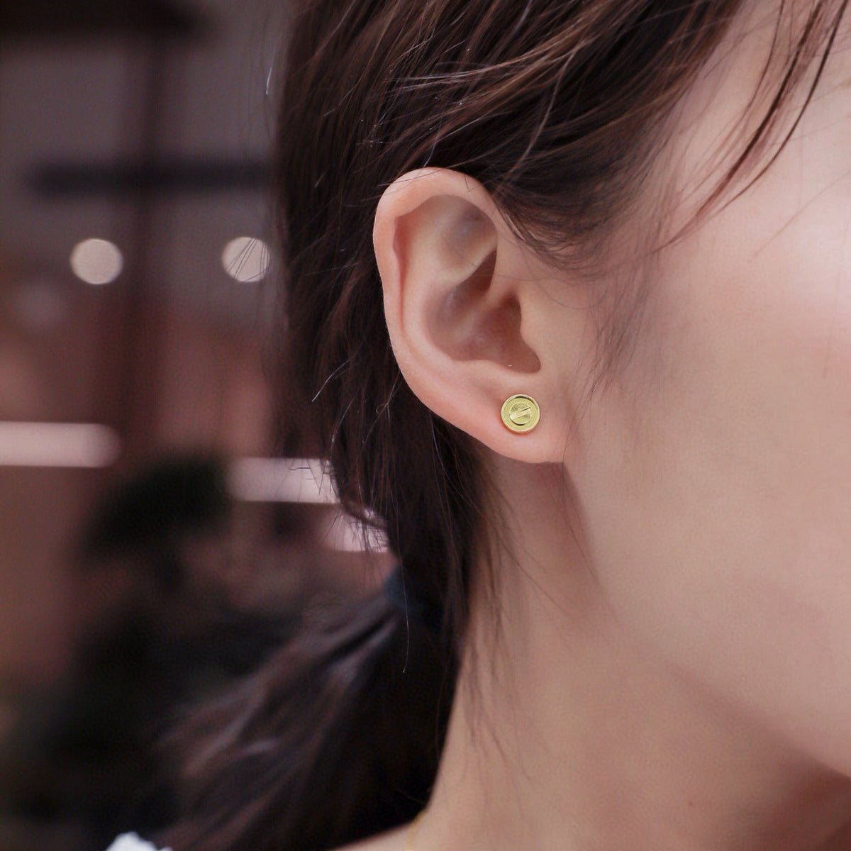 [Limara] LOVE EARRINGS 7.2MM