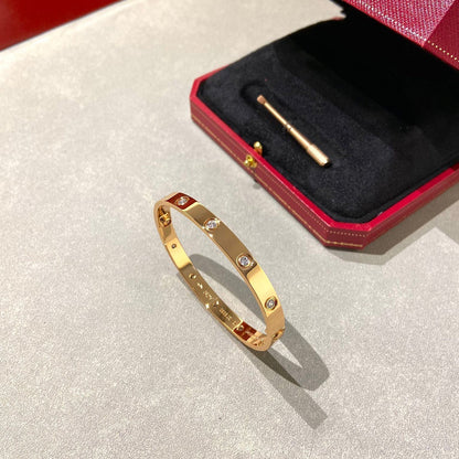 [Limara]CLASSIC 6.1MM LOVE BANGLE - 10-DIAMOND