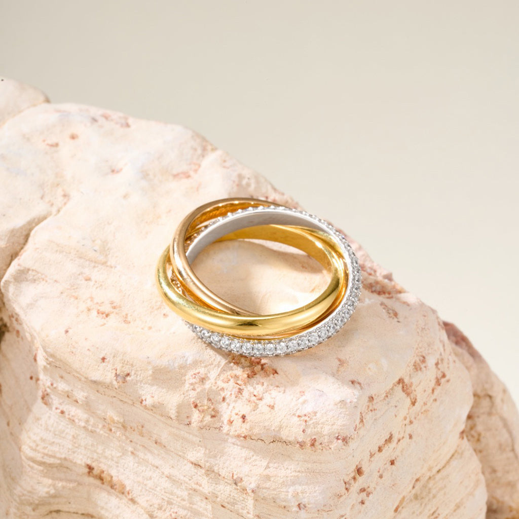 [Limara] TRINITY 3.2MM RING COLLECTION
