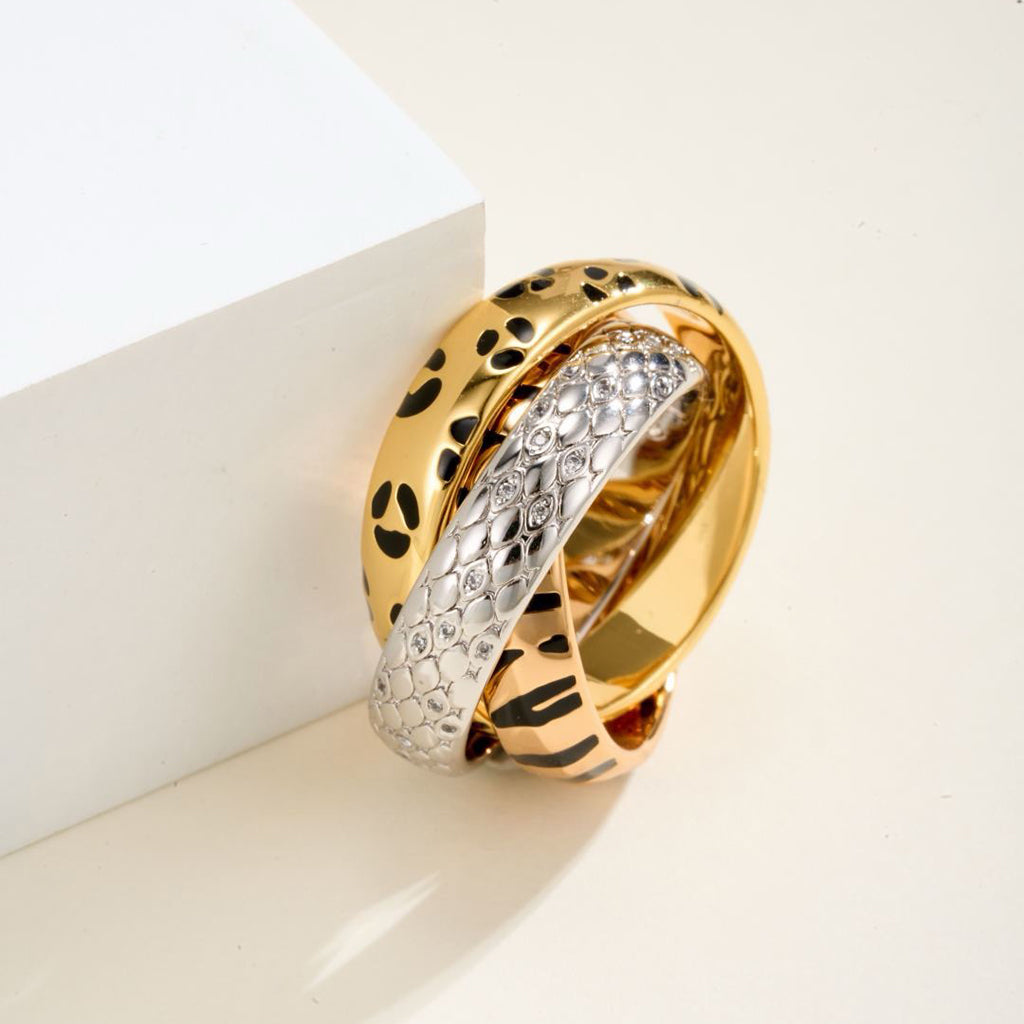 [Limara] TRINITY  RING LEOPARD PRINT