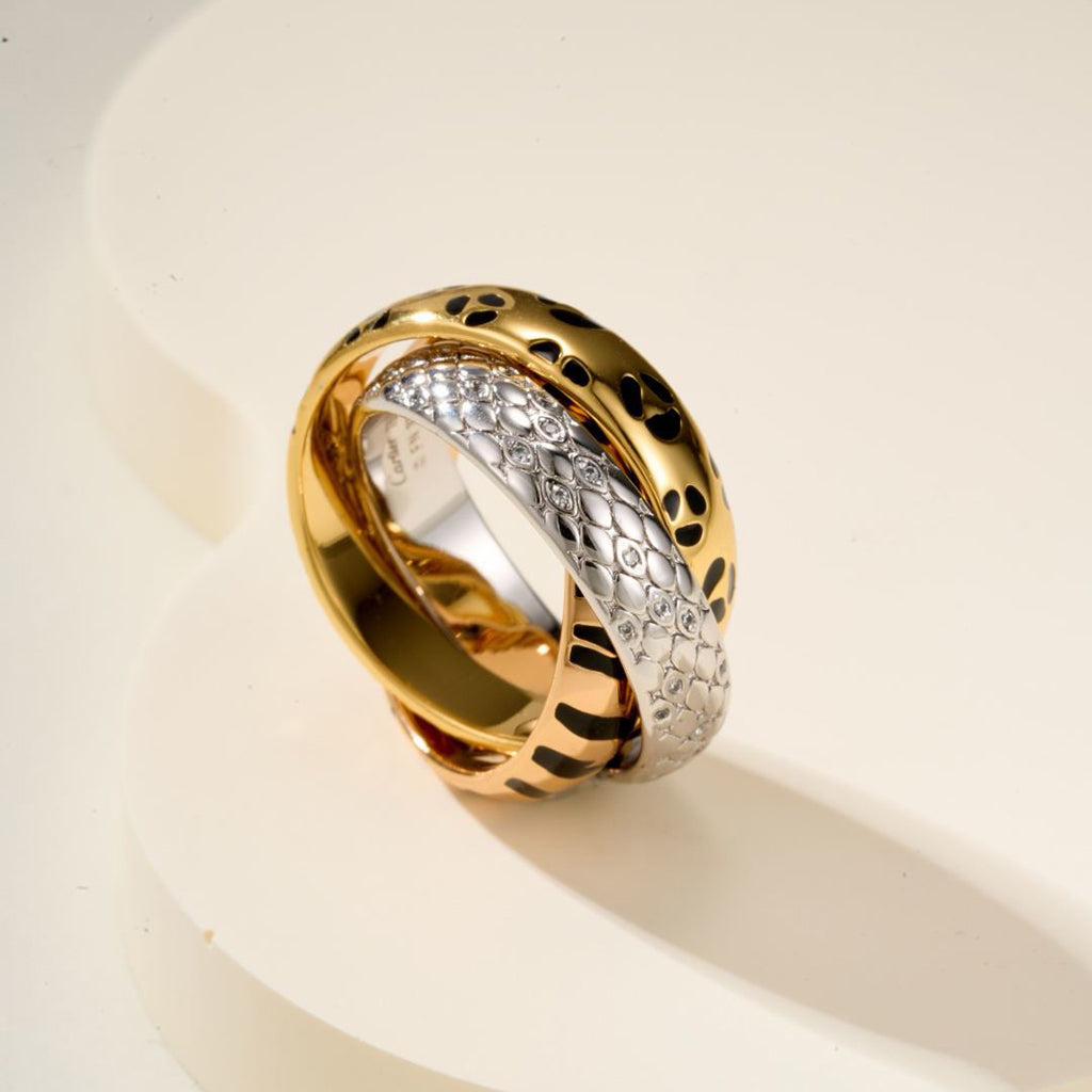 [Limara] TRINITY  RING LEOPARD PRINT