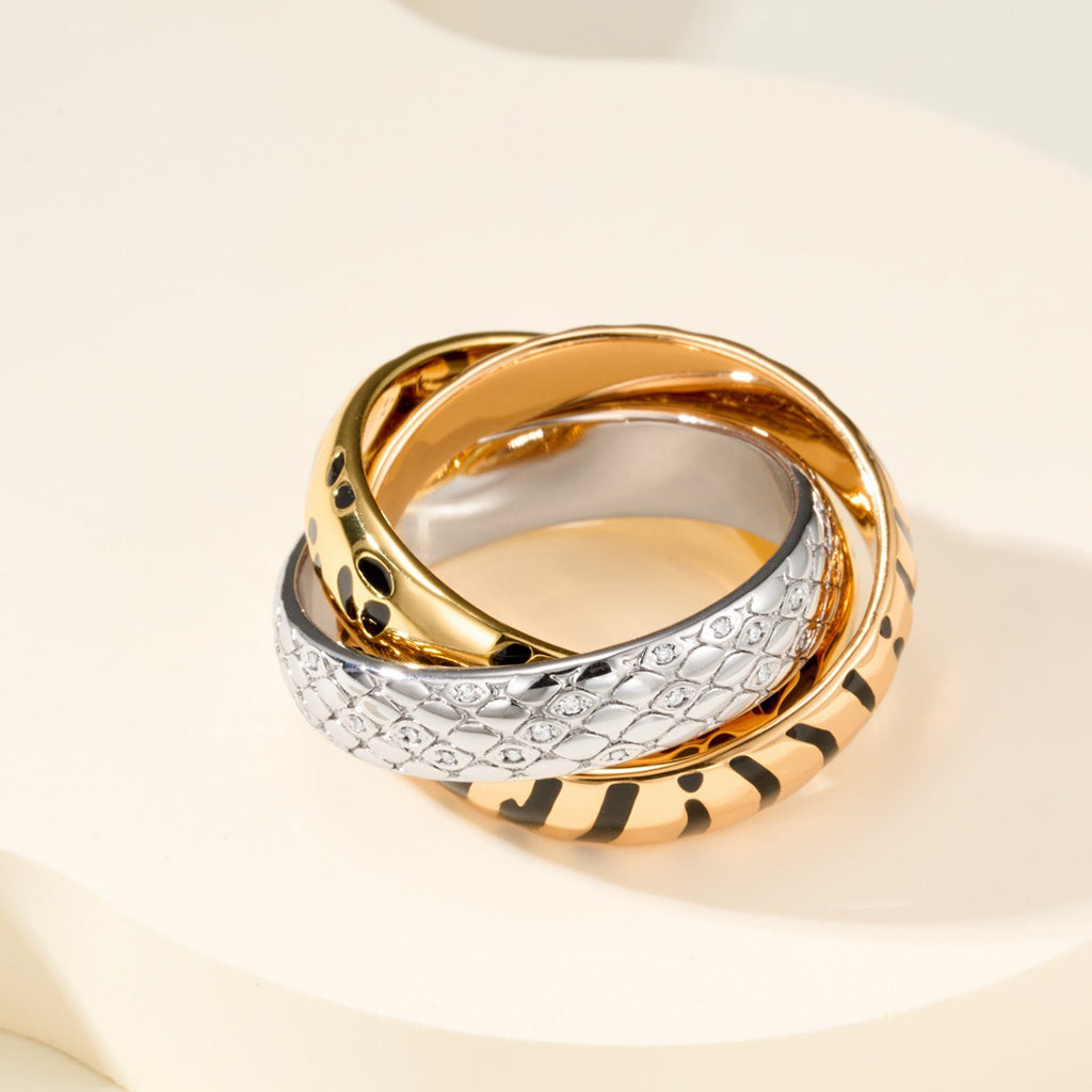 [Limara] TRINITY  RING LEOPARD PRINT