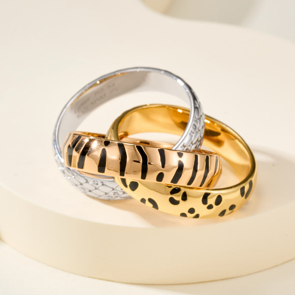 [Limara] TRINITY  RING LEOPARD PRINT