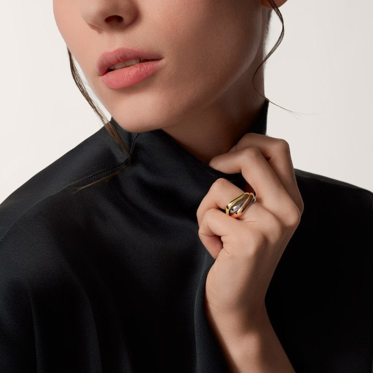 [Limara] TRINITY 3.5MM CUSHION RING COLLECTION