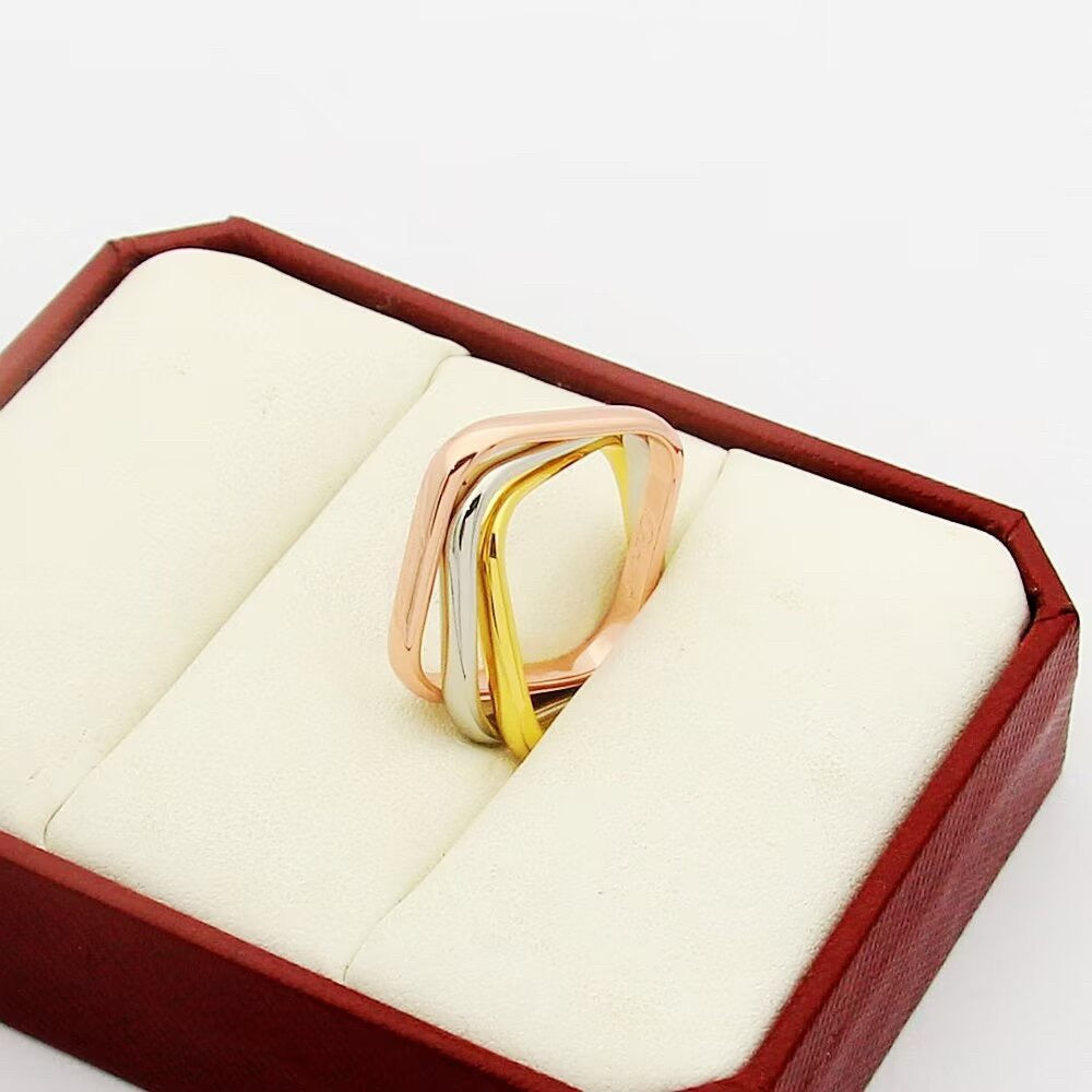 [Limara] TRINITY 3.5MM CUSHION RING COLLECTION