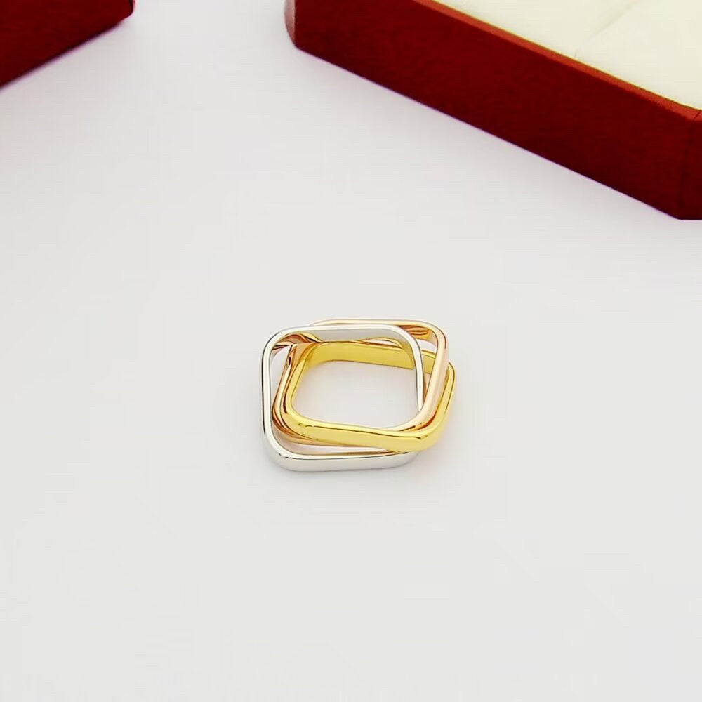 [Limara] TRINITY 3.5MM CUSHION RING COLLECTION
