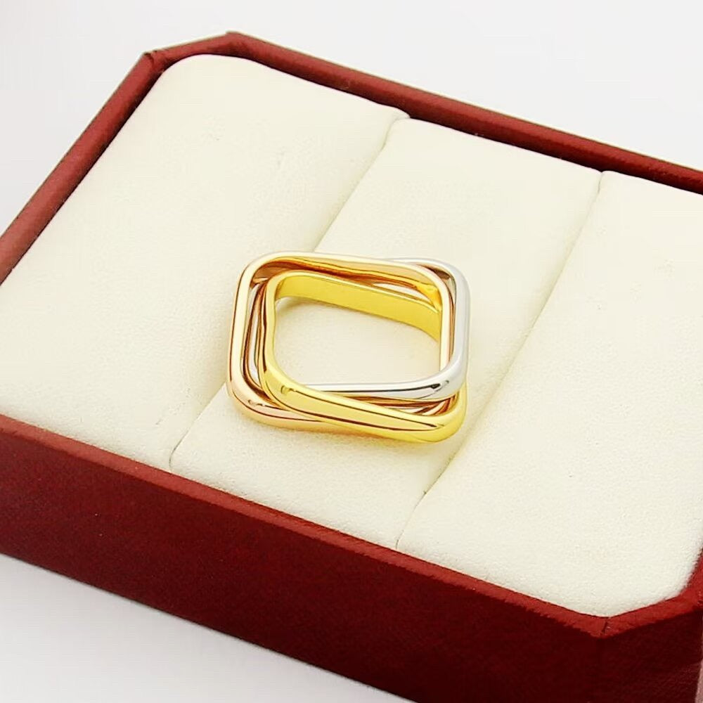 [Limara] TRINITY 3.5MM CUSHION RING COLLECTION