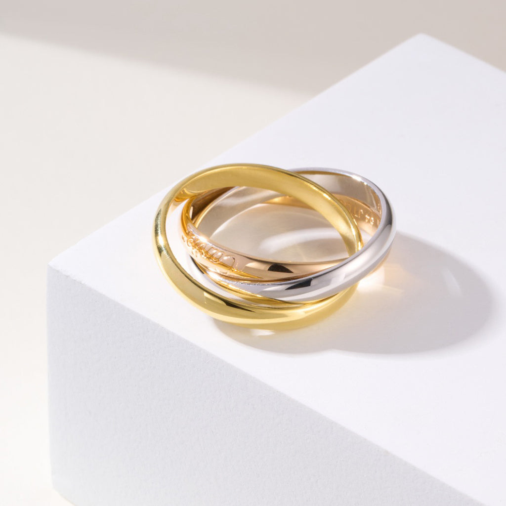 [Limara] TRINITY 3.2MM RING COLLECTION
