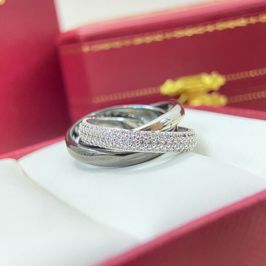 [Limara] TRINITY 3.2MM RING BLACK CERAMIC