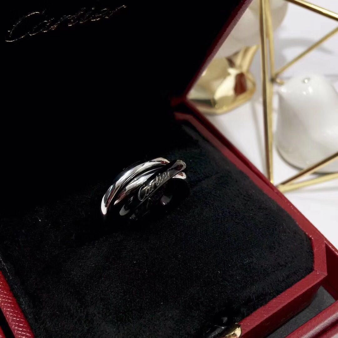 [Limara] TRINITY 3.2MM RING BLACK CERAMIC