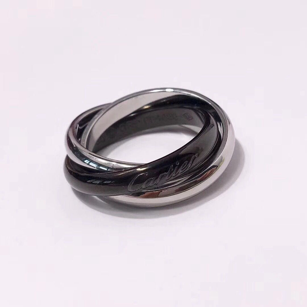 [Limara] TRINITY 3.2MM RING BLACK CERAMIC
