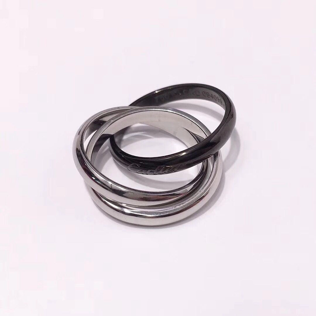 [Limara] TRINITY 3.2MM RING BLACK CERAMIC
