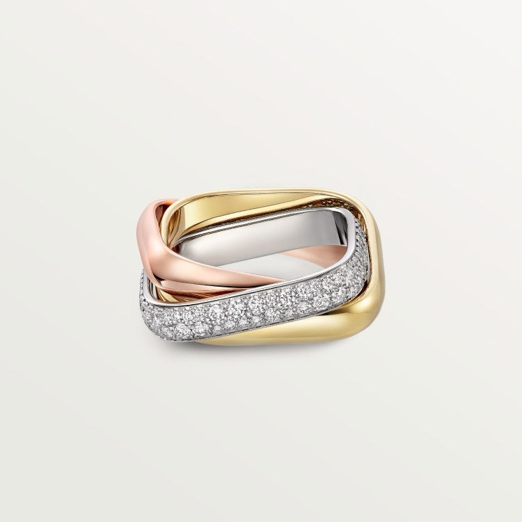 [Limara] TRINITY 3.5MM CUSHION RING COLLECTION