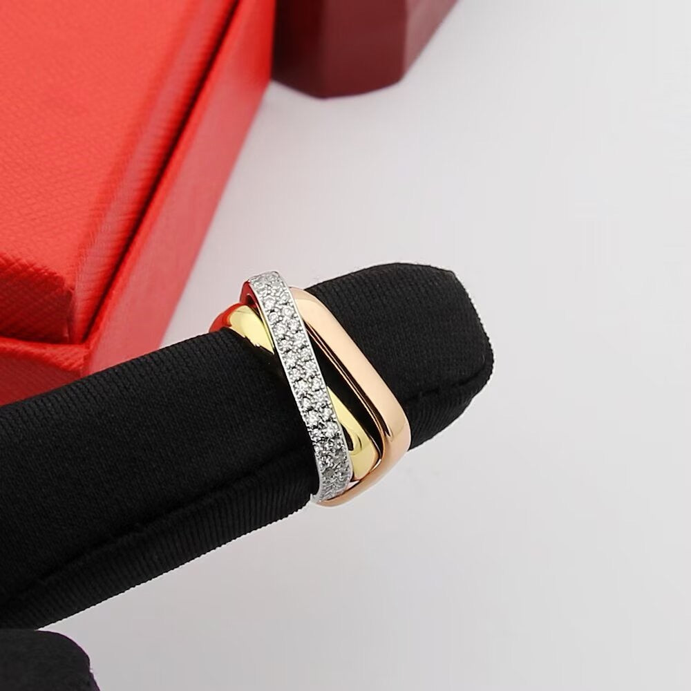 [Limara] TRINITY 3.5MM CUSHION RING COLLECTION