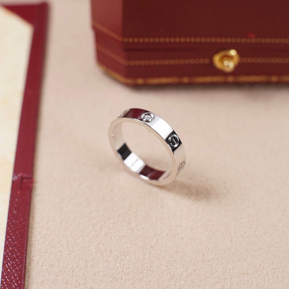 [Limara] LOVE 4MM 1 DIAMOND RING