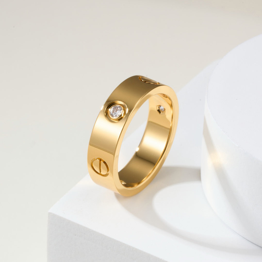 [Limara] LOVE 4MM 1 DIAMOND RING