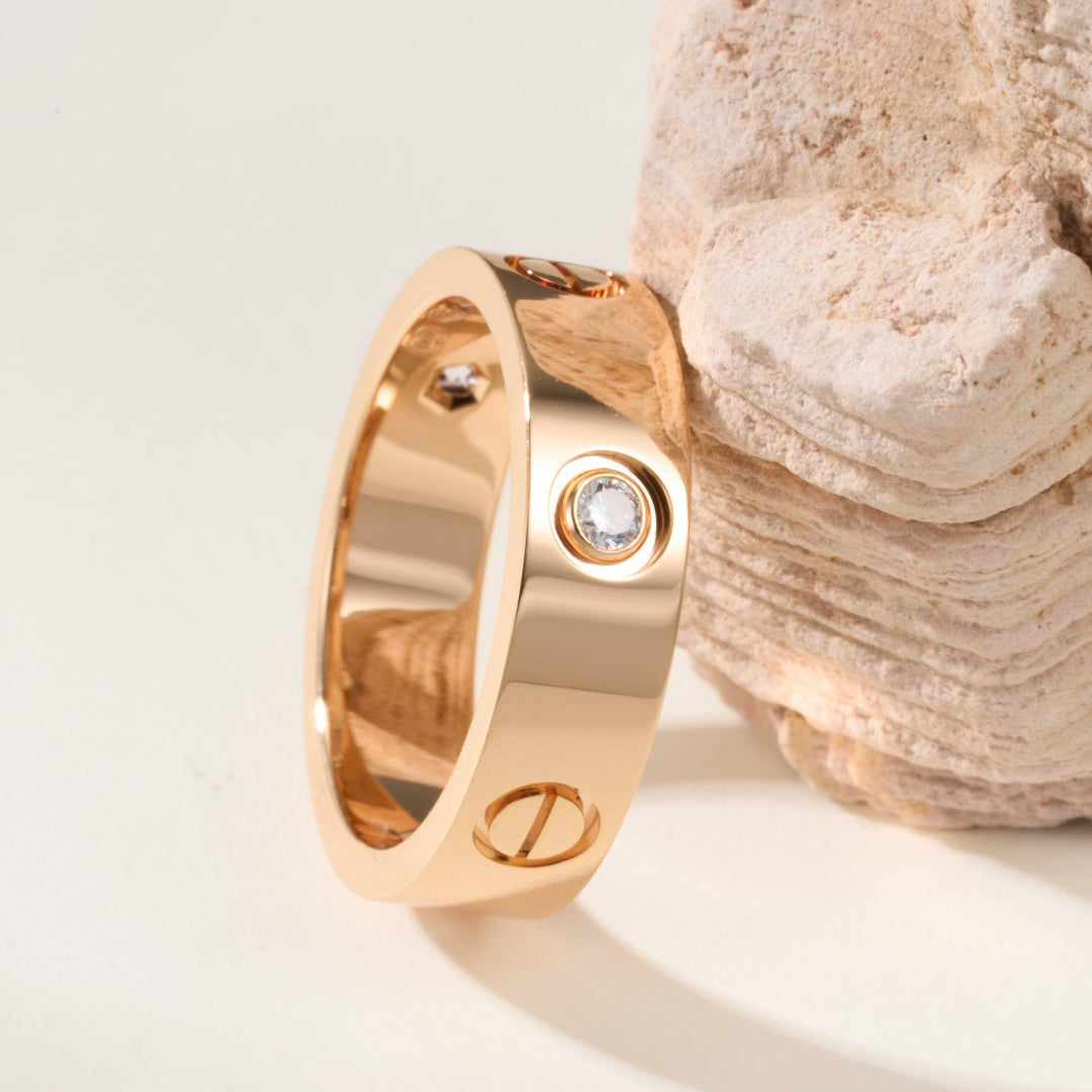 [Limara] LOVE 4MM 1 DIAMOND RING