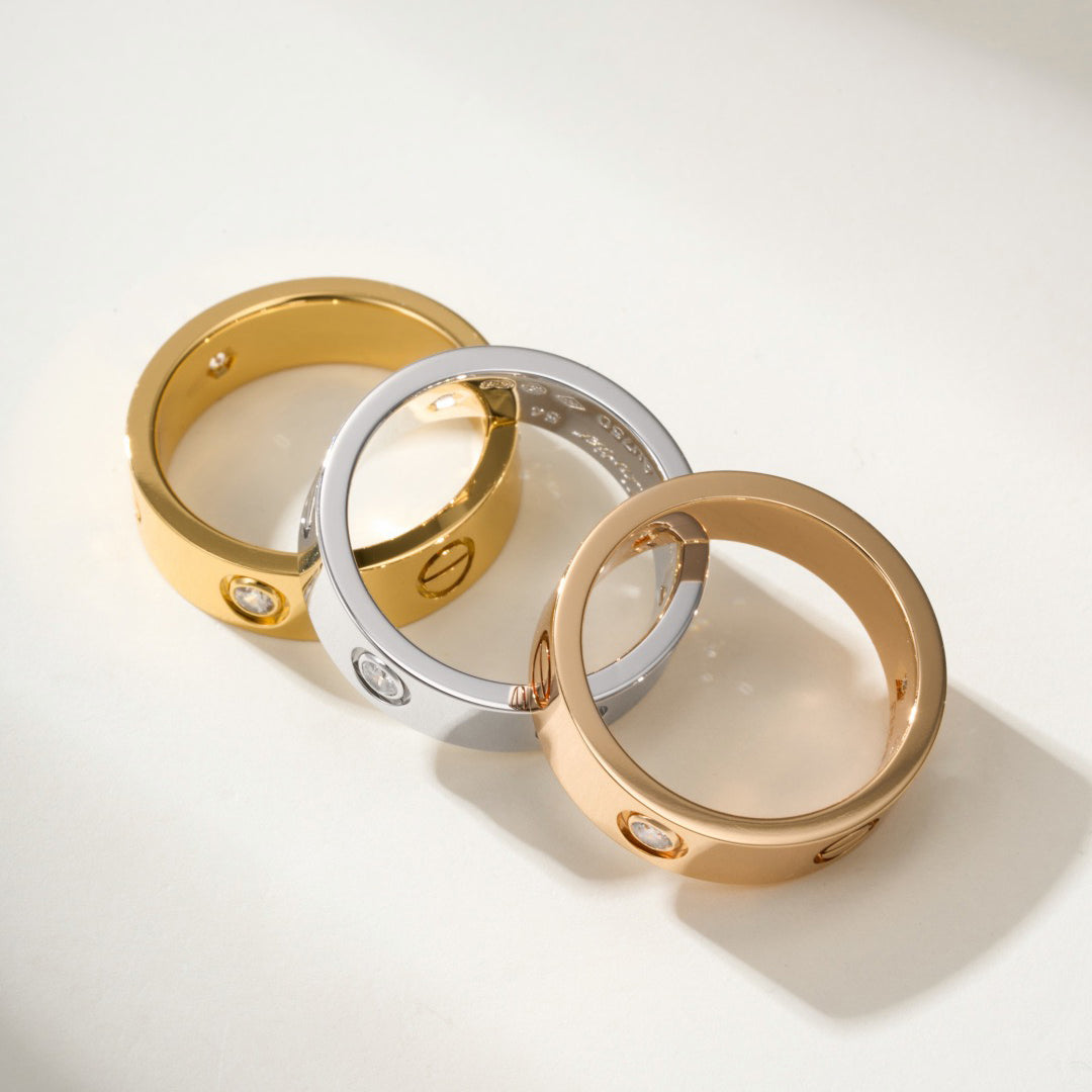 [Limara] LOVE 4MM 1 DIAMOND RING