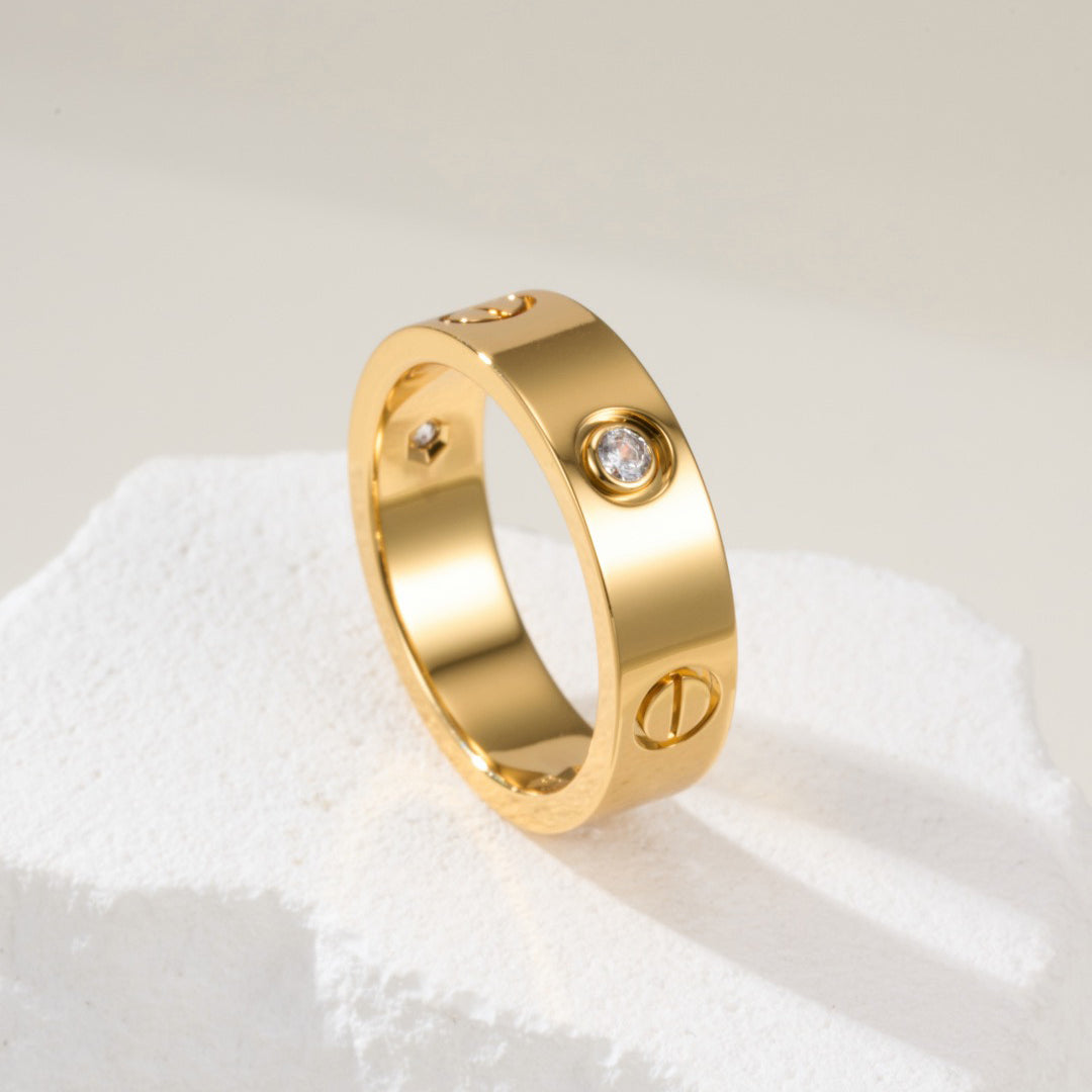 [Limara] LOVE 4MM 1 DIAMOND RING