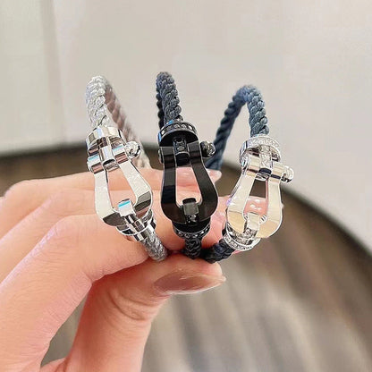[Limara]FORCE LARGE HORSESHOE BRACELET - GOLD
