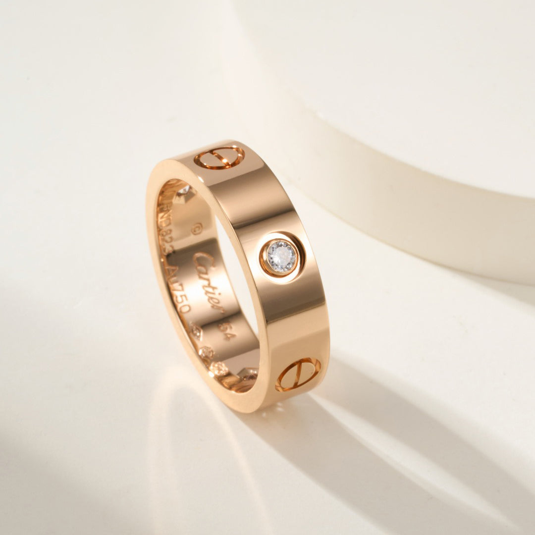 [Limara] LOVE 4MM 1 DIAMOND RING