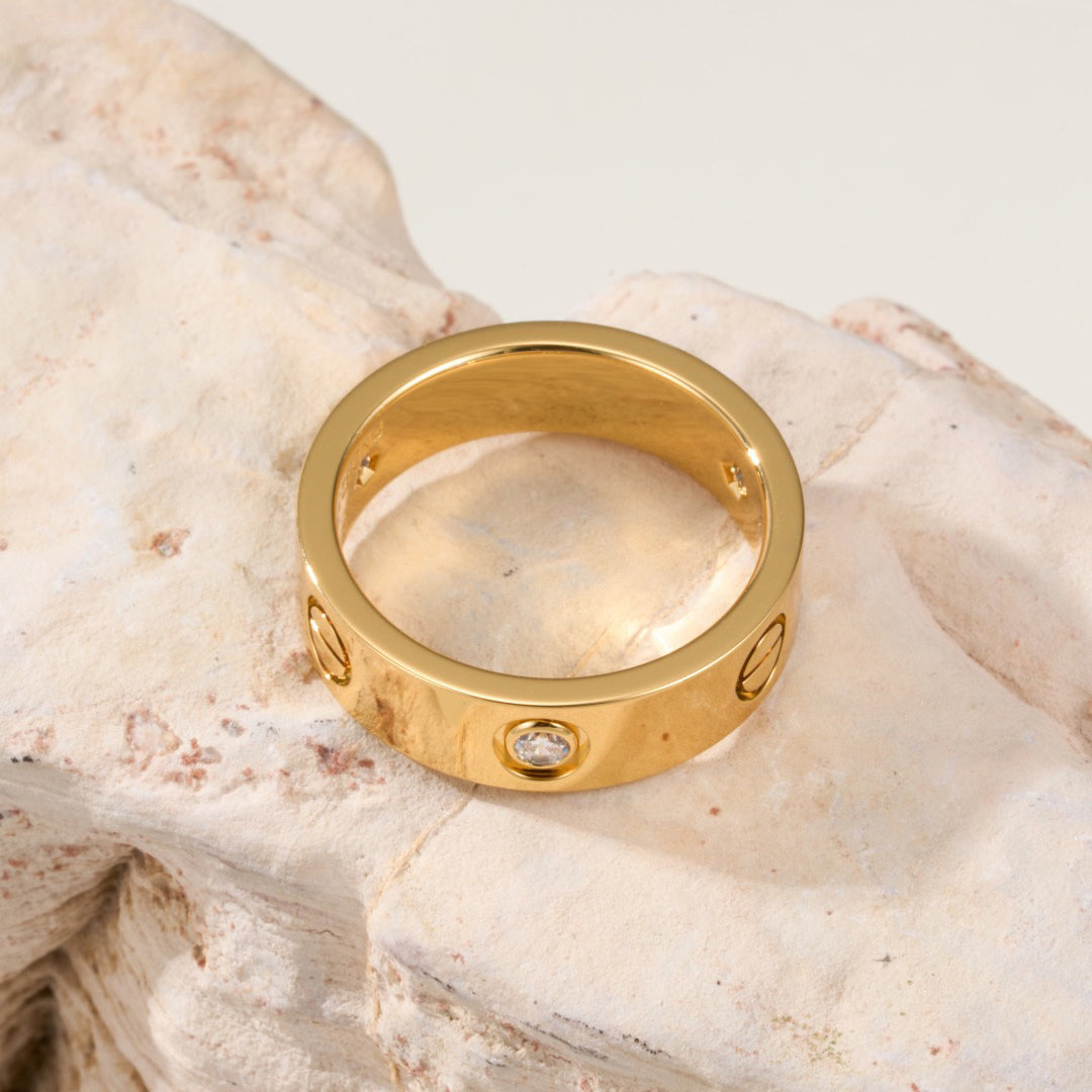 [Limara] LOVE 4MM 1 DIAMOND RING