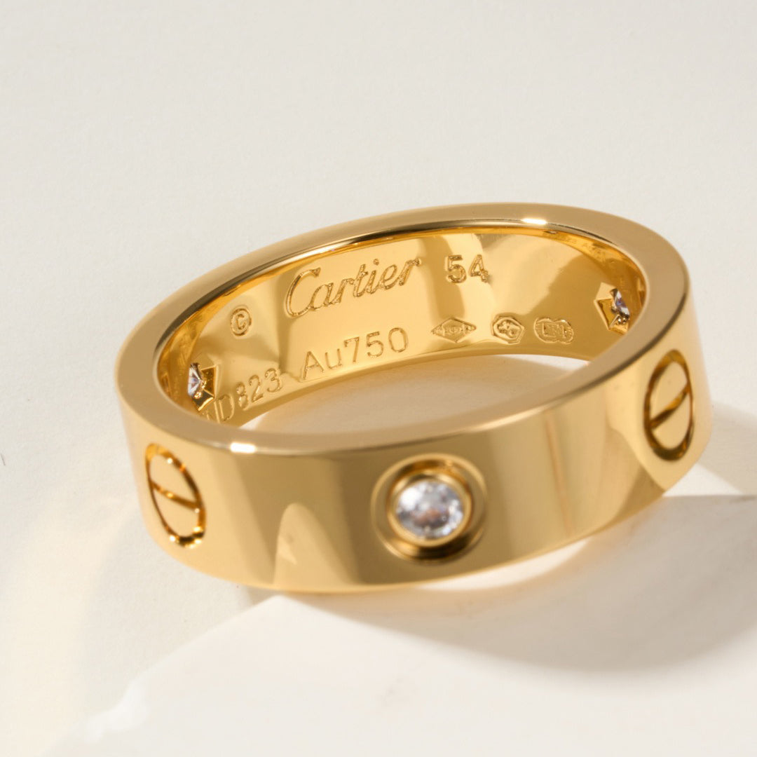 [Limara] LOVE 4MM 1 DIAMOND RING
