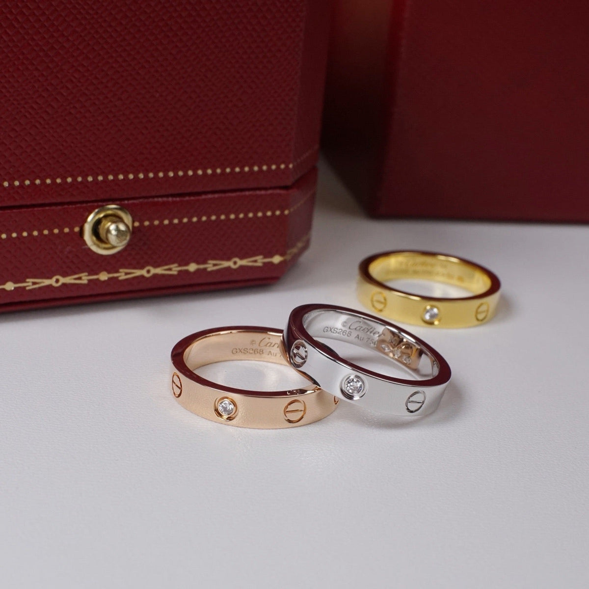 [Limara] LOVE 4MM 1 DIAMOND RING