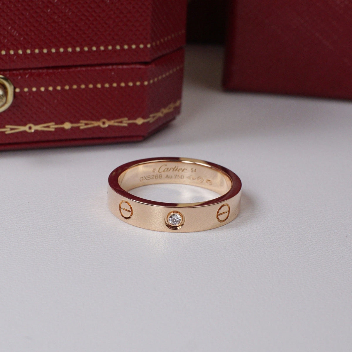 [Limara] LOVE 4MM 1 DIAMOND RING