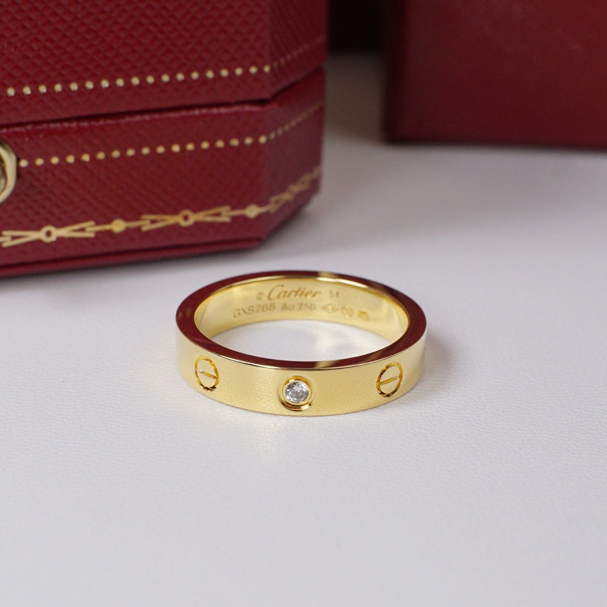 [Limara] LOVE 4MM 1 DIAMOND RING