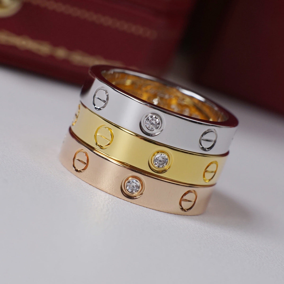 [Limara] LOVE 4MM 1 DIAMOND RING