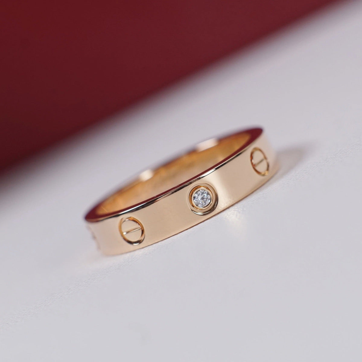 [Limara] LOVE 4MM 1 DIAMOND RING