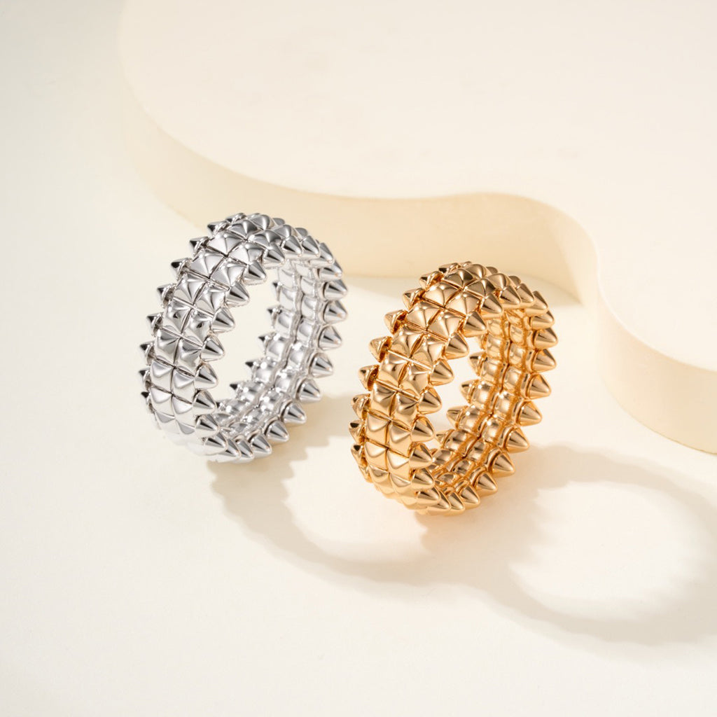 [Limara] CLASH 9.2MM DOUBLE ROW RING
