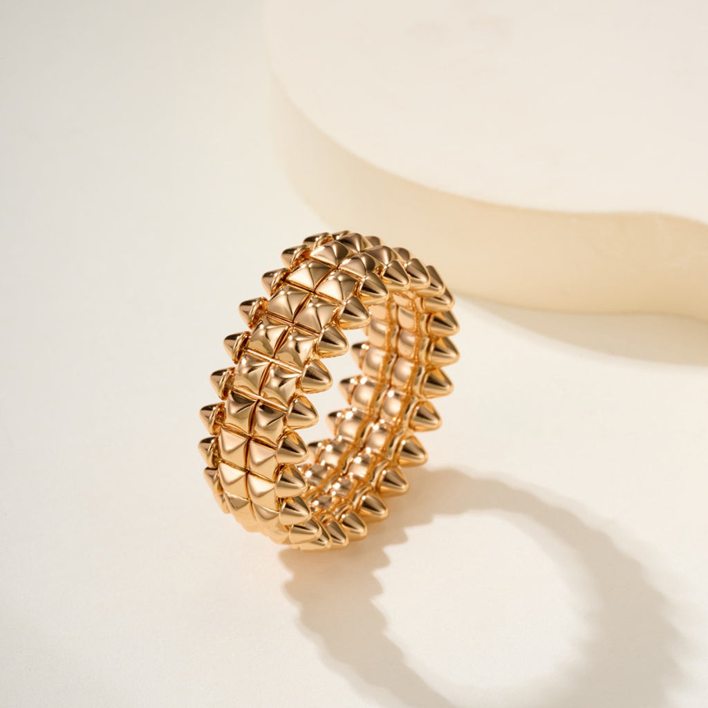 [Limara] CLASH 9.2MM DOUBLE ROW RING