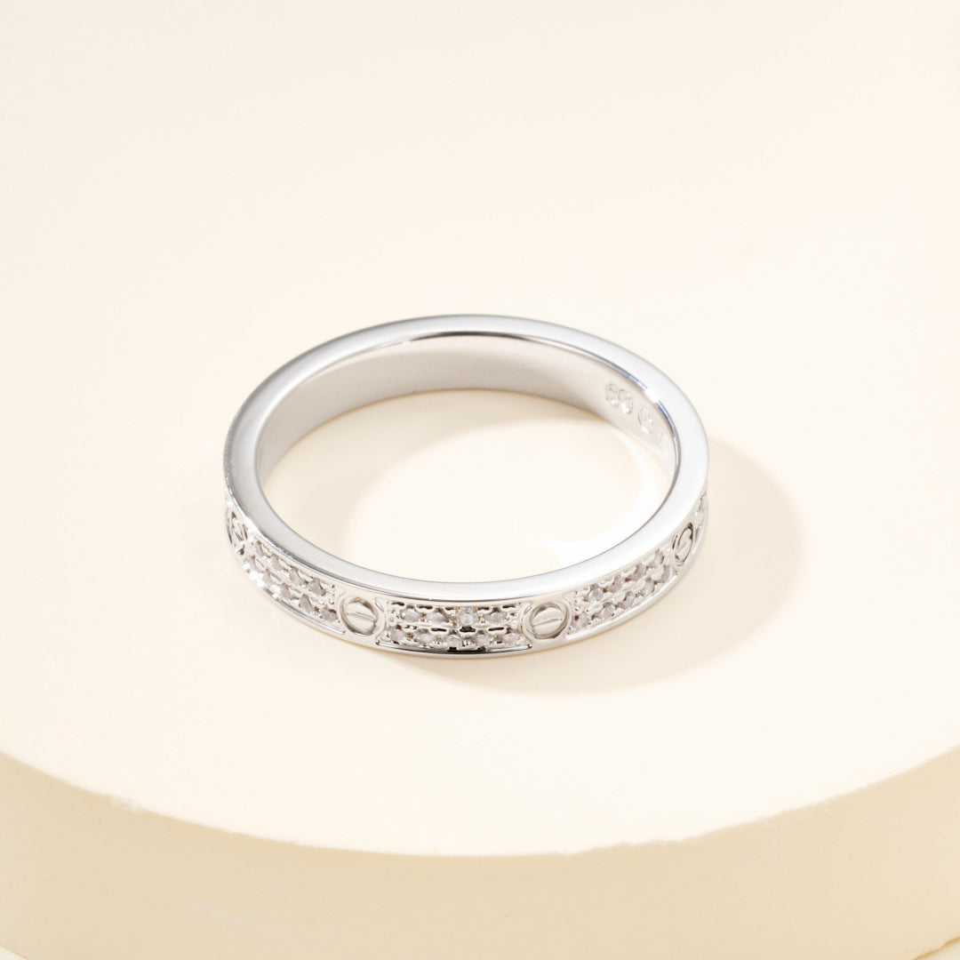 [Limara] LOVE RING 2.65MM DIAMOND