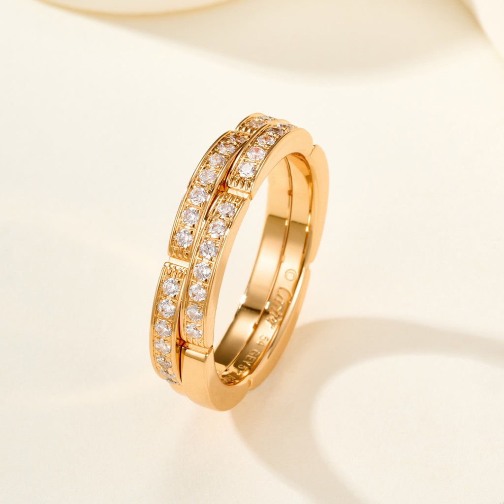 [Limara] MAILLON PANTHERE DIAMOND RING