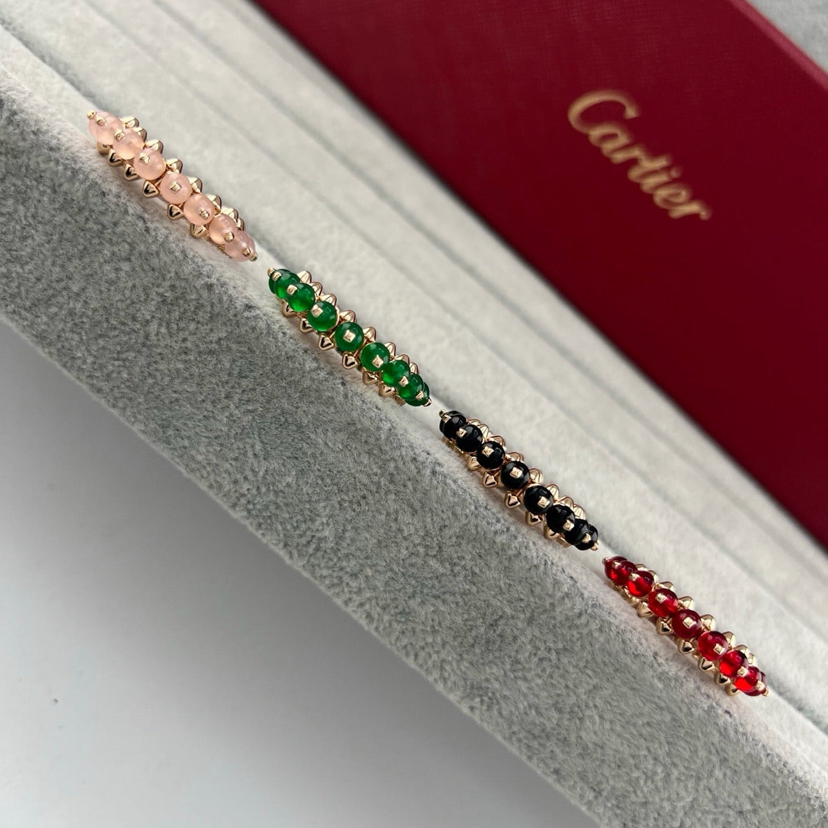 [Limara] CLASH 7.9MM AGATE CHALCEDONY RING