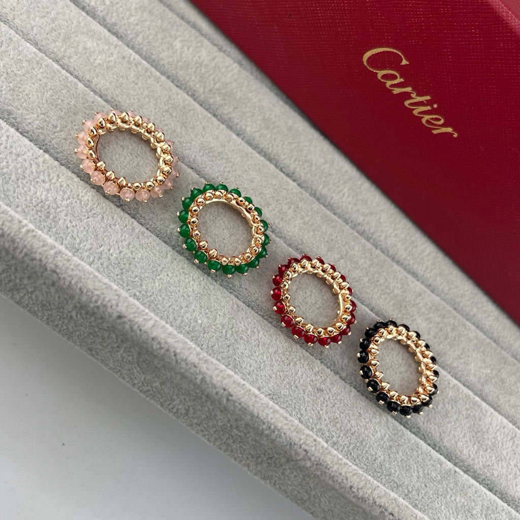 [Limara] CLASH 7.9MM AGATE CHALCEDONY RING