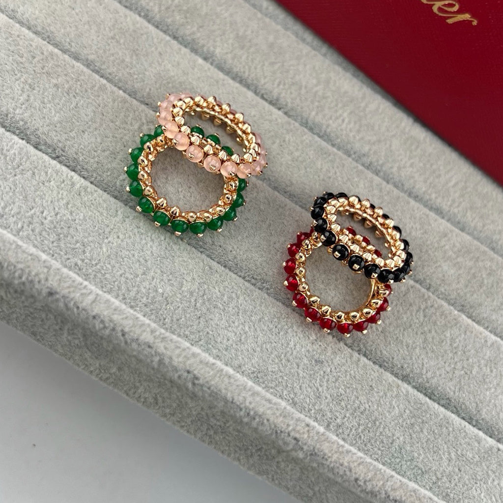 [Limara] CLASH 7.9MM AGATE CHALCEDONY RING