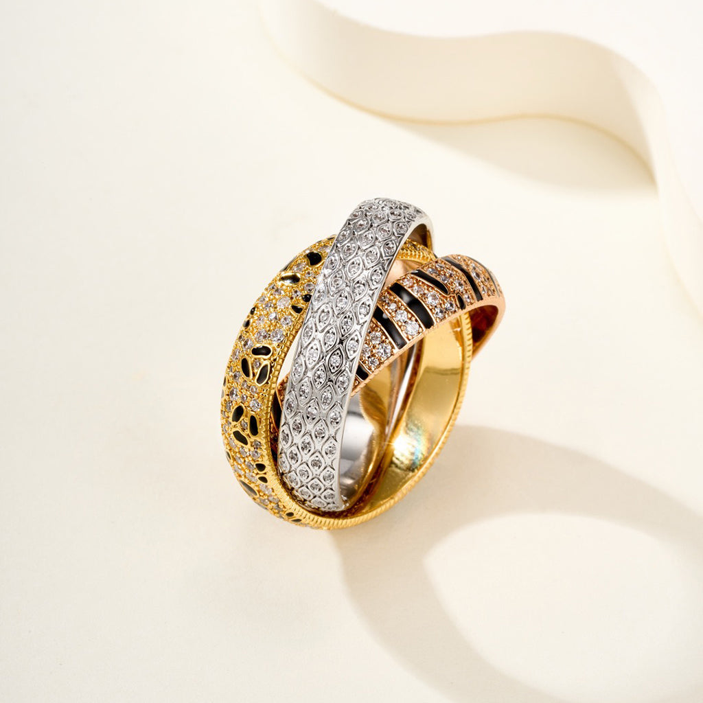 [Limara] TRINITY  RING LEOPARD PRINT