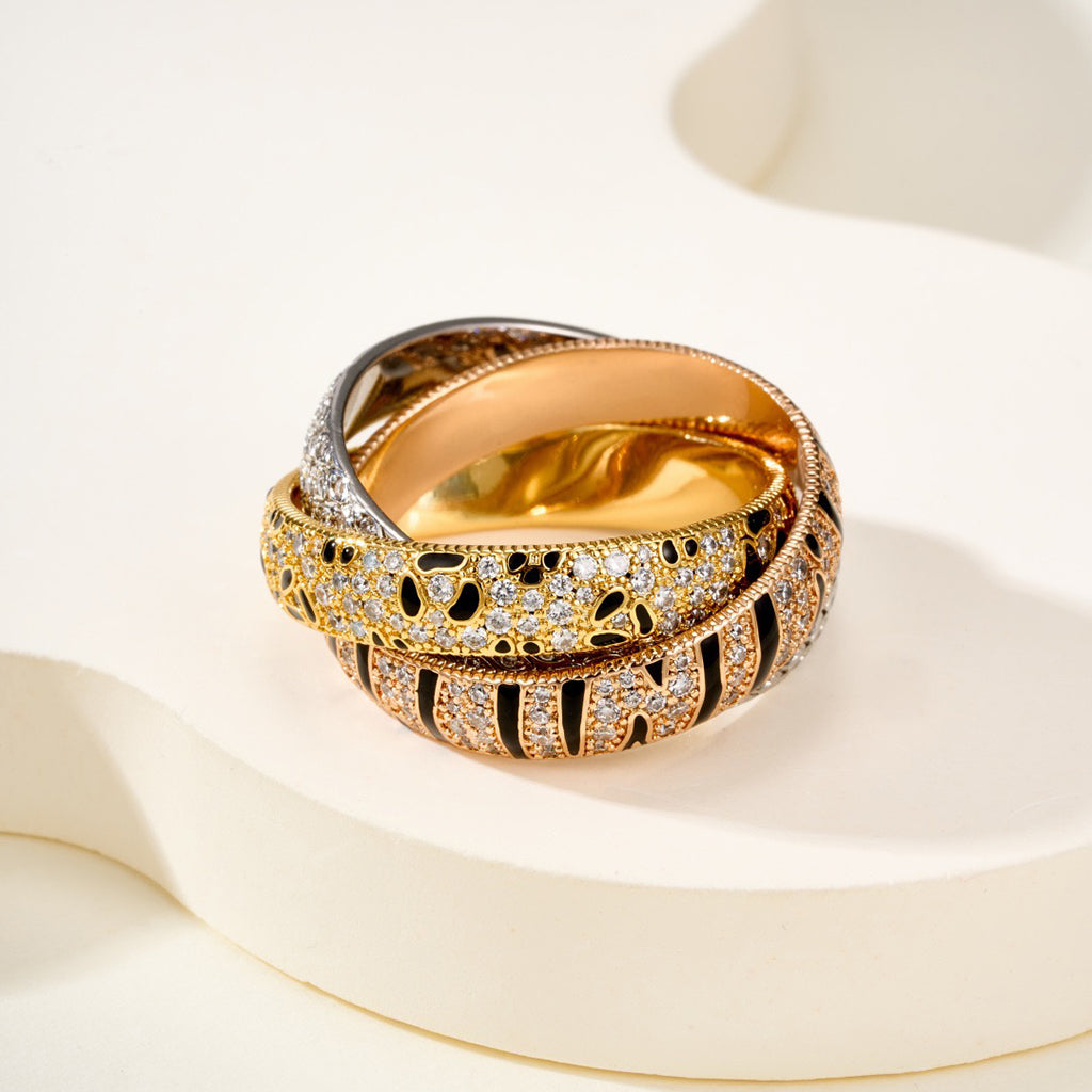 [Limara] TRINITY  RING LEOPARD PRINT