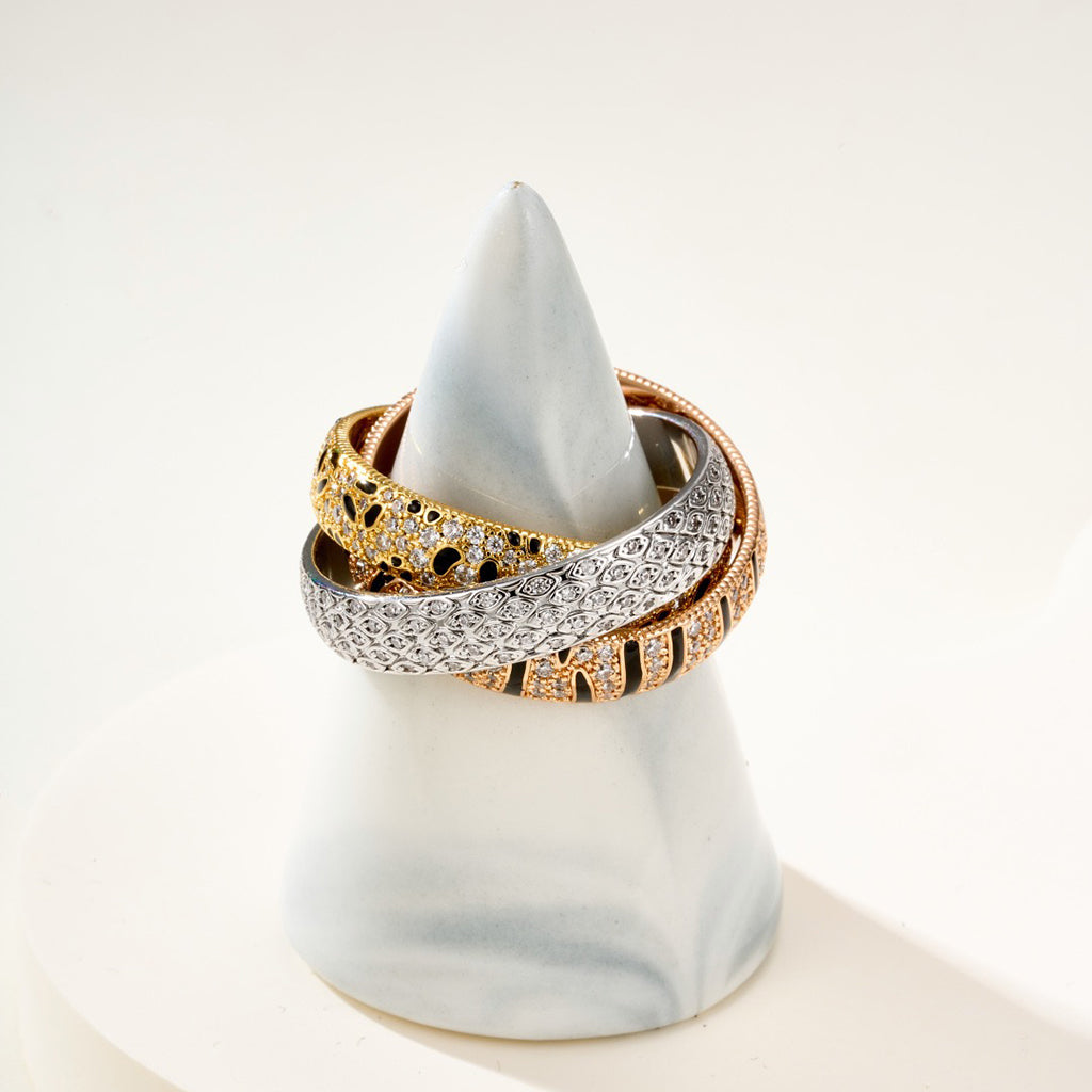 [Limara] TRINITY  RING LEOPARD PRINT