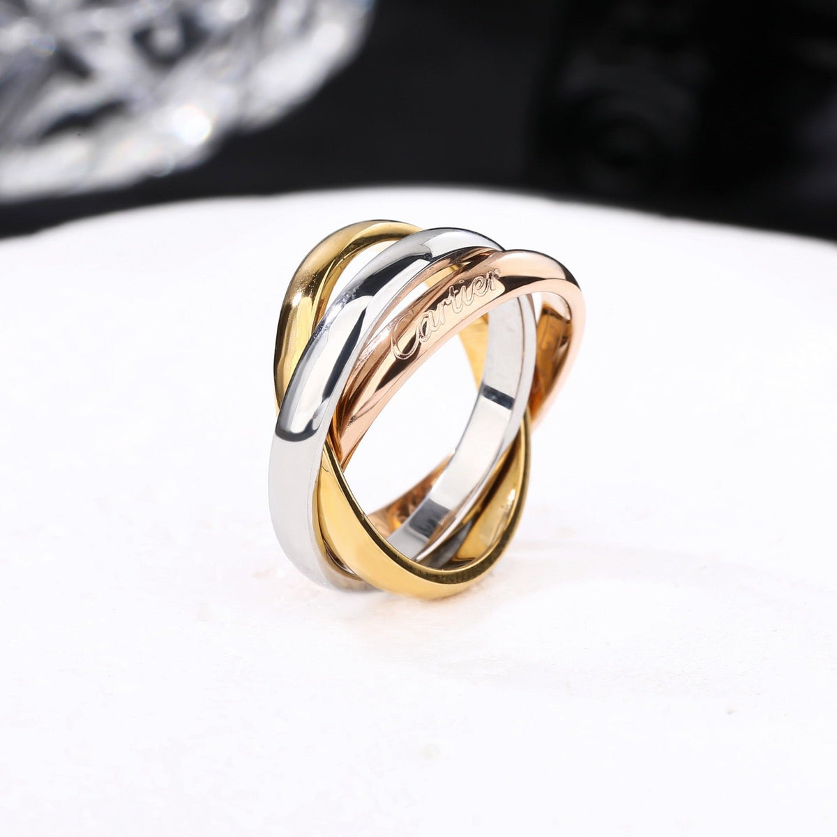 [Limara] TRINITY 3.2MM RING COLLECTION
