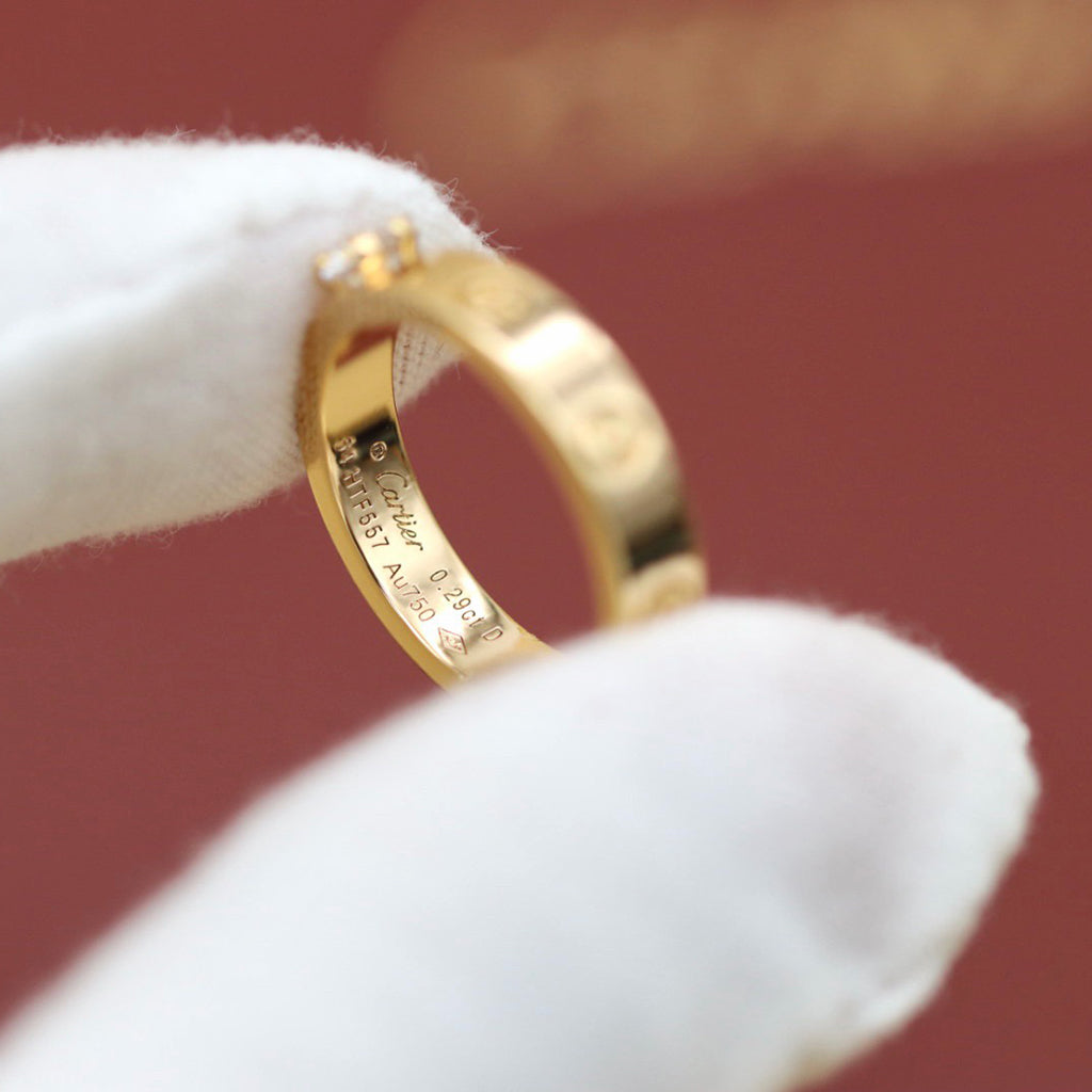 [Limara] LOVE RING 3.6MM 1 BIG DIAMOND
